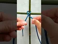 Lagu Tying constrictor hitch knot/ Lashing bamboo together. #knots