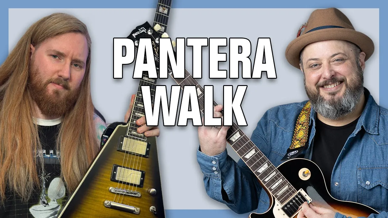 Pantera Walk Guitar Lesson + Tutorial feat. @JamieSlays Pantera Walk Guitar Lesson + Tutorial feat. @JamieSlays