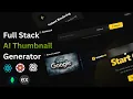 Build And Deploy AI Thumbnail Generator App Using React MERN Stack Open AI