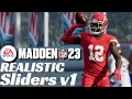 MADDEN 23 Realistic Sliders Release FRANCHISE READY