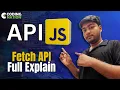 How to Handle API in JavaScript Fetch API Explained in Hindi JavaScript Tutorial