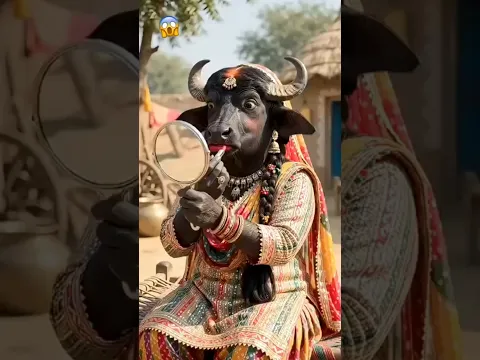 भैंस कामेकअप 🤣😘🙂 #comedy #funny