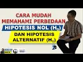 Understanding the Difference between the Null Hypothesis and the Alternative Hypothesis