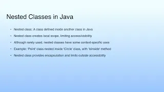 Medium Summary Lecture 11 Java Static Scope Rule