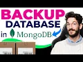 How to BACKUP MongoDB DATABASE Step by Step