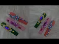 Two tone 3D acrylic flower tutorial 3D nail art beginner friendly