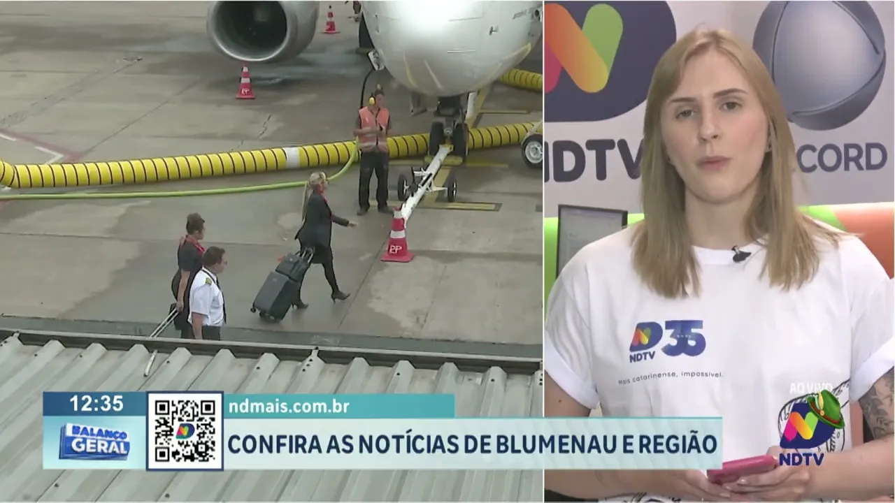 Festas de outubro fazem Aeroporto de Navegantes espera recorde de passageiros