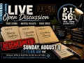 LIVE STREAM ANNOUNCEMENT AUGUST 9TH 11 00 A M PDT