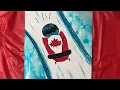 Winter Olympics Bobsled Art