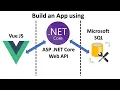 NET Core API Vue JS Microsoft SQL full-stack app tutorial