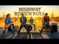 Lagu Highway Rock’n’Roll | Sunset Desert Jam – Ultimate Road Trip Playlist