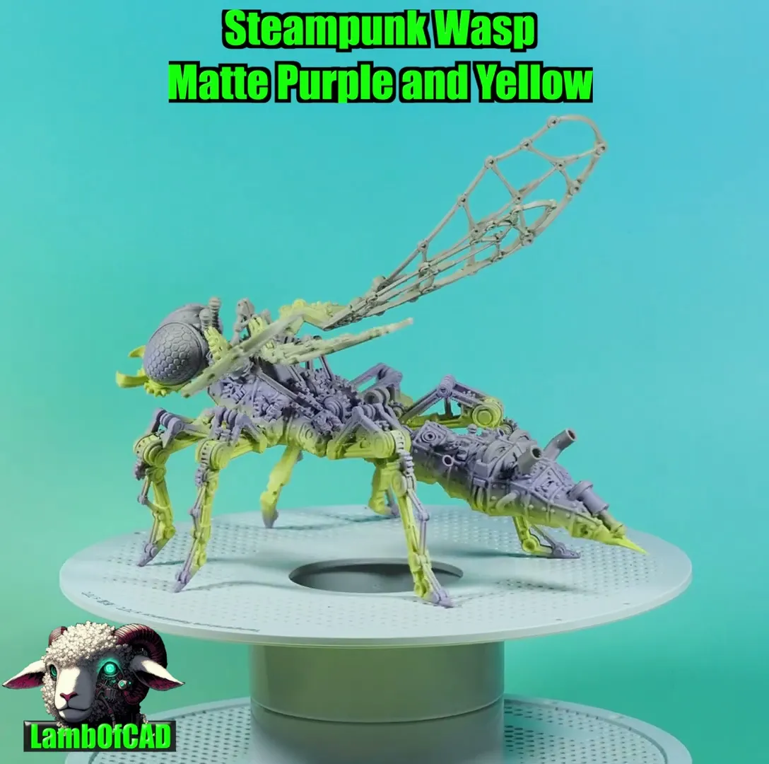 Steampunk Wasp, Articulated