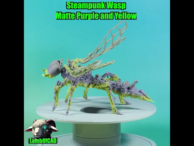 Steampunk Wasp, Articulated video thumbnail