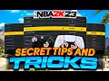 BEST SETTINGS TIPS TRICKS in NBA 2K23 BECOME UNSTOPPABLE