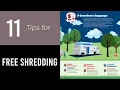 11 Tips On Free Shredding For Seniors Near Me