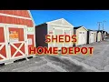 HOME DEPOT TUFF SHED MODELS AND PRICES 2025