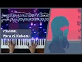 Download Lagu YOASOBI - Yoru ni Kakeru (Racing Into The Night) - Piano Cover (Visualizer and Sheets)