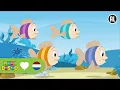 VIER KLEINE VISJES | Kinderliedjes | Liedjes voor Peuters en Kleuters | Minidisco