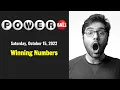 Powerball draw results from Saturday October 15 2022