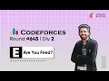 Codeforces Round Div 2 Problem E Are You Fired Competitive Programming Coding Blocks