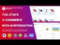 Build Full Stack AI E-Commerce Website Using React Node Postgres Express Gemini Stripe