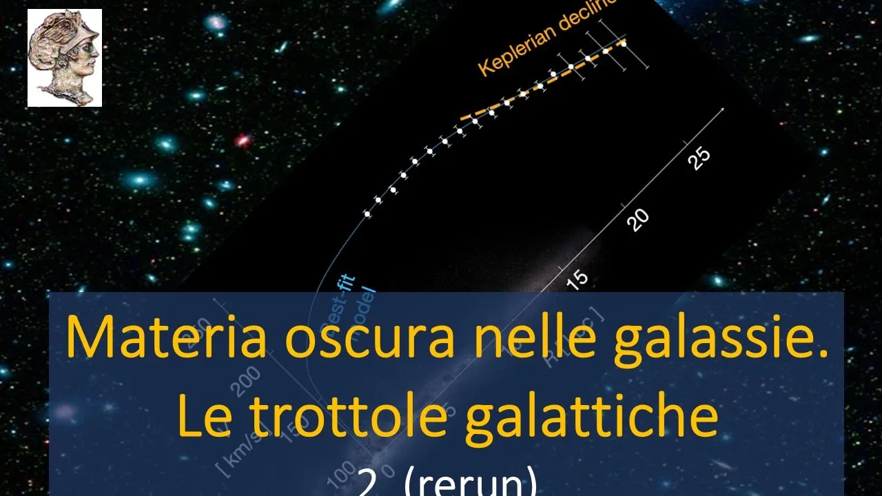 Materia oscura nelle galassie. Le curve di rotazione. Parte 2  (rerun)