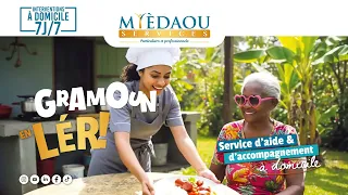 Gramoun en lèr avec Mièdaou // service d'aide et d'accompagnement à domicile à la Réunion