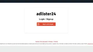 Adlister24 Free classified Backpage alternative similar 2backpage