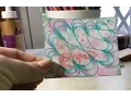 How to draw tangle pattern Kandy Ribnz - Lesson 30