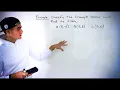 MPM2D Grade 10 Math Ontario Canada - Classify Triangles Scalene Right Triangle