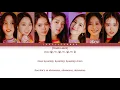 Weeekly (위클리) – Tag Me (@Me) Lyrics (Color Coded Han/Rom/Eng)