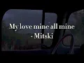 Download Lagu My Love Mine All Mine -RAIN SOUNDS- 1 HOUR LOOP