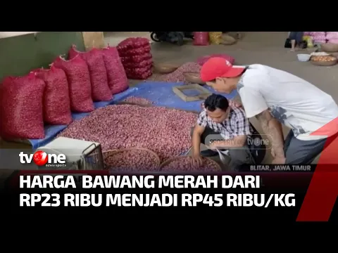 Akibat Gagal Panen, Harga Bawang Ikut Naik