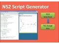 How to generate NS2 tcl script automatically without Writing tcl code