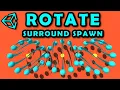 How To Rotate Parent Objects Unity 3D Tutorial Surround Spawn Example