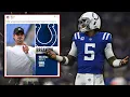 BREAKING Colts Bench Anthony Richardson for Daniel Jones James Skrmetta Reacts