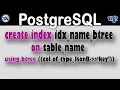 PostgreSQL - Create B-TREE Index on JSONB key