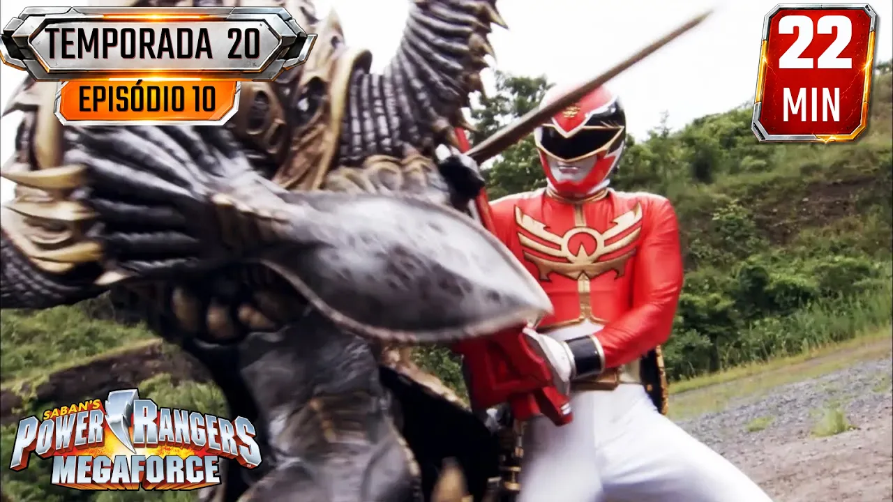 Homem e Máquina ???? E10 ???? Megaforce ⚡ Power Rangers para Crianças