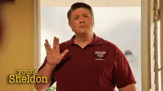 The Grief of Losing George Cooper Sr Young Sheldon Compilation