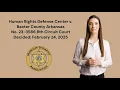 Human Rights Defense Center v Baxter County Arkansas No 23-3586 8th Circuit Court of Appeals