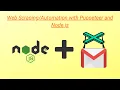 Web Scraping with Puppeteer and Node js Web automation with JavaScript Send Email Automatically