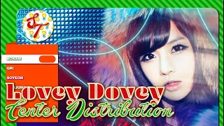 Download T-ARA - Lovey Dovey (Dance Practice Ver.): Center Distribution (Color Coded) MP3