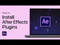 How To Install Plugins in Adobe After Effects - Tutorial