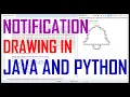 Notification Icon Drawing In Java And Python From Scratch