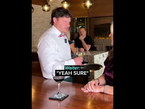 Waiter Handled That Perfectly 😂