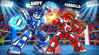Reaching MAX LEVEL ROBOT In Roblox Steel Fighters!