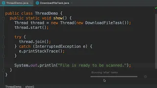 Java - Joining a Thread By Mosh Hamedani