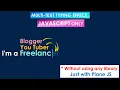 Awesome Multi Text Typing Animation with HTML CSS and JS Without using libraries