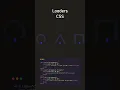 CSS Loader Animation CSS Spinner Loader Animation