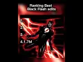 Lagu TOP 5 edits of black flash PART 2